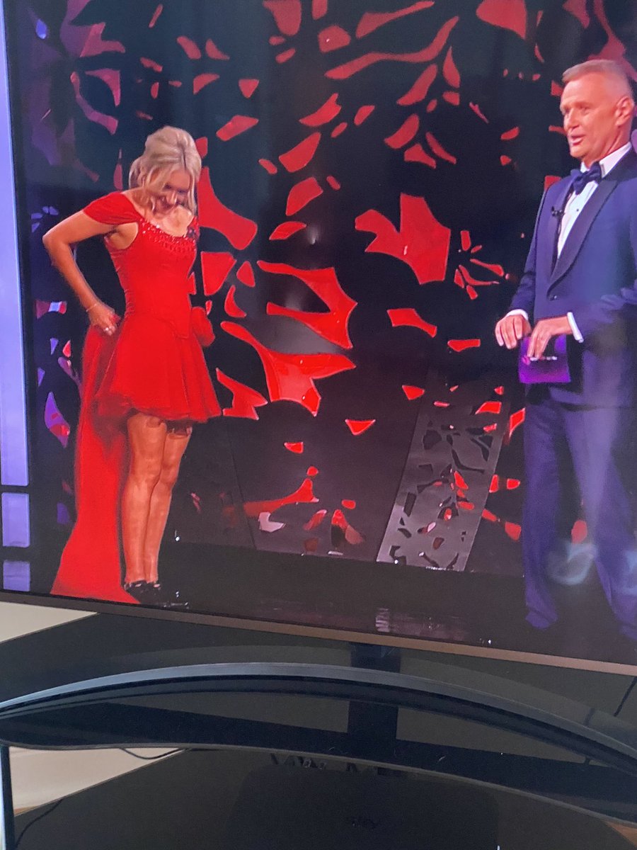 orlasue2001's tweet photo. If anything The Rose of Tralee is consistent. Flying the #reddress flag!  #RoseofTralee https://t.co/CT2xFYQkMM