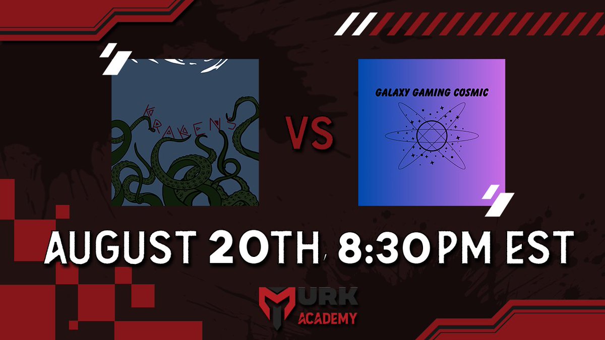 Watch the Final Match tonight between Stano Swell Krakens and Galaxy Gaming Cosmic! @ twitch.tv/murkesports