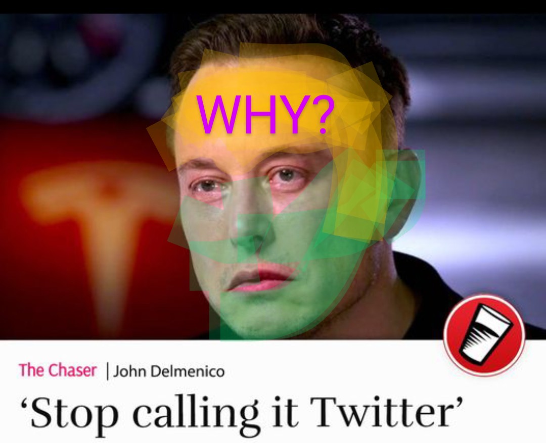 Continuing to call it Twitter, Day 5 (Warhol remix).
"Twitter!"