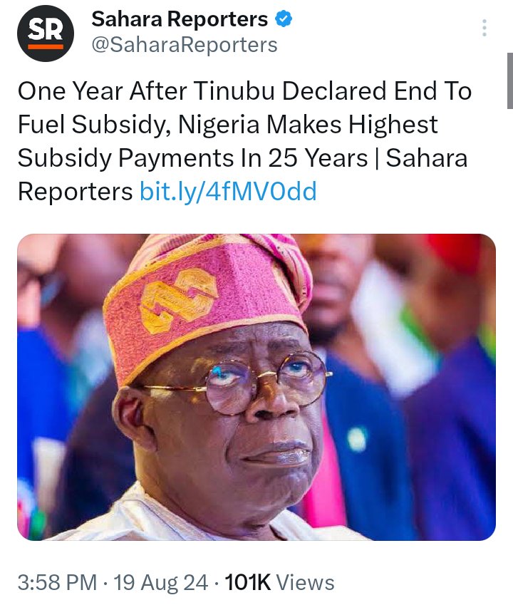 <a href="/PeterObi/">Peter Obi</a> Let me give you guys a list of how Tinubu is running and managing a bankrupted country “NIGERIA” as claimed by Bode George.

1. Bode George said TINUBU inherited an empty Treasury and a country that has been bankrupted by the past administration, but Tinubu bought a $150 million