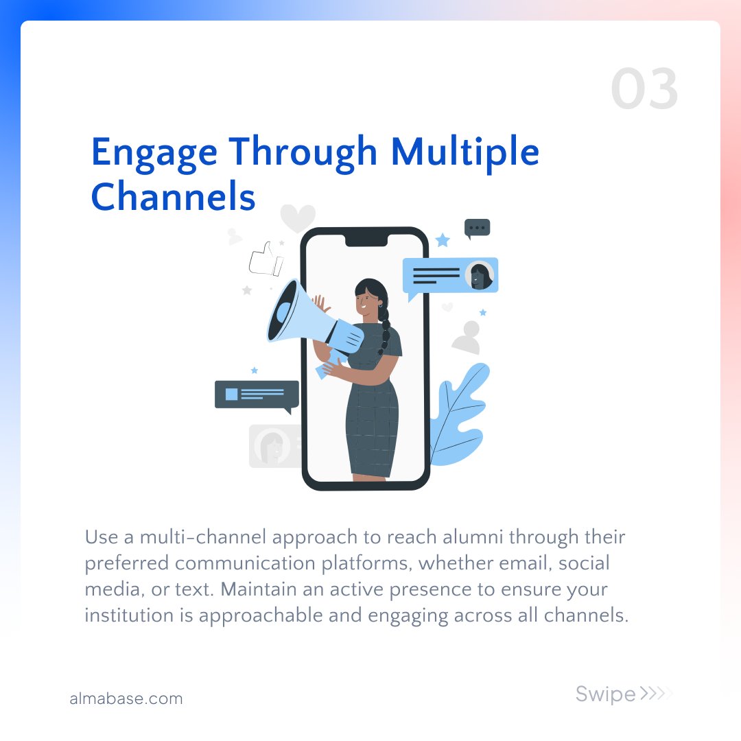 Almabase tweet media