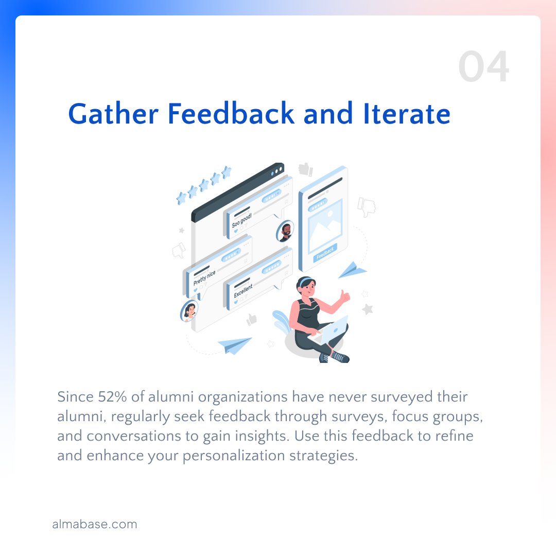 Almabase tweet media