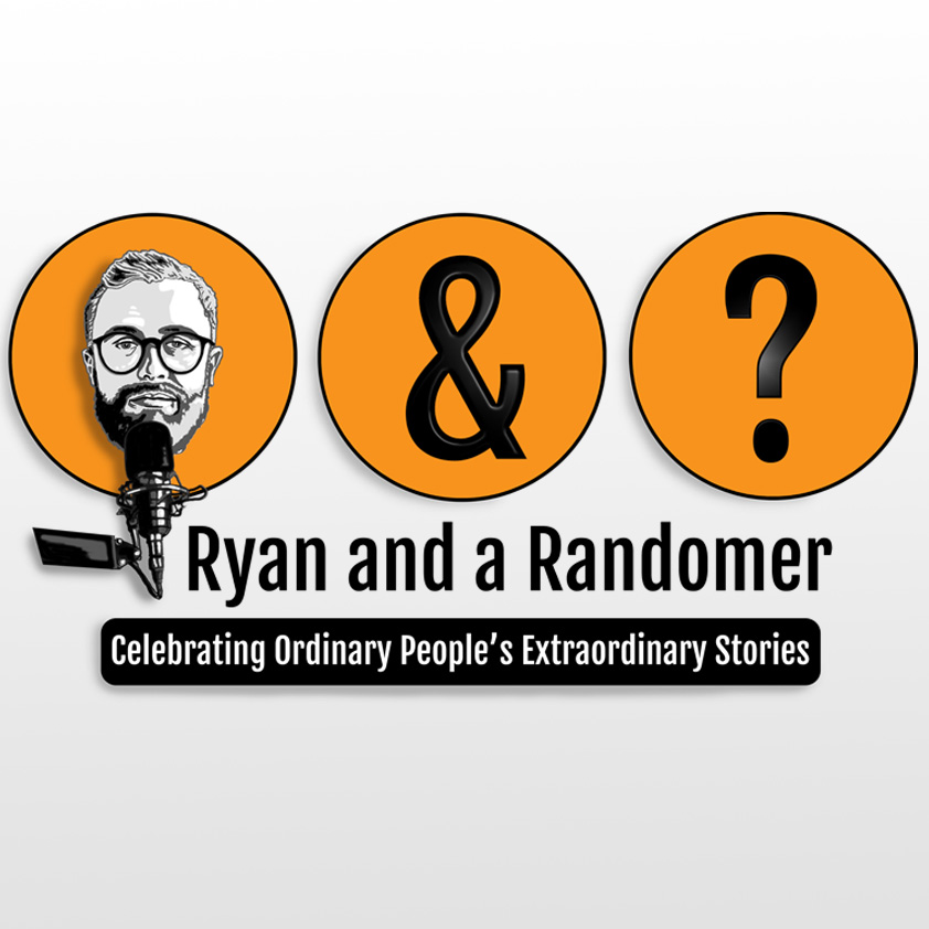 CreativeBrock's tweet image. Logo and branding design for an up and coming podcast! #ryanandarandomer #davidbrockcreative