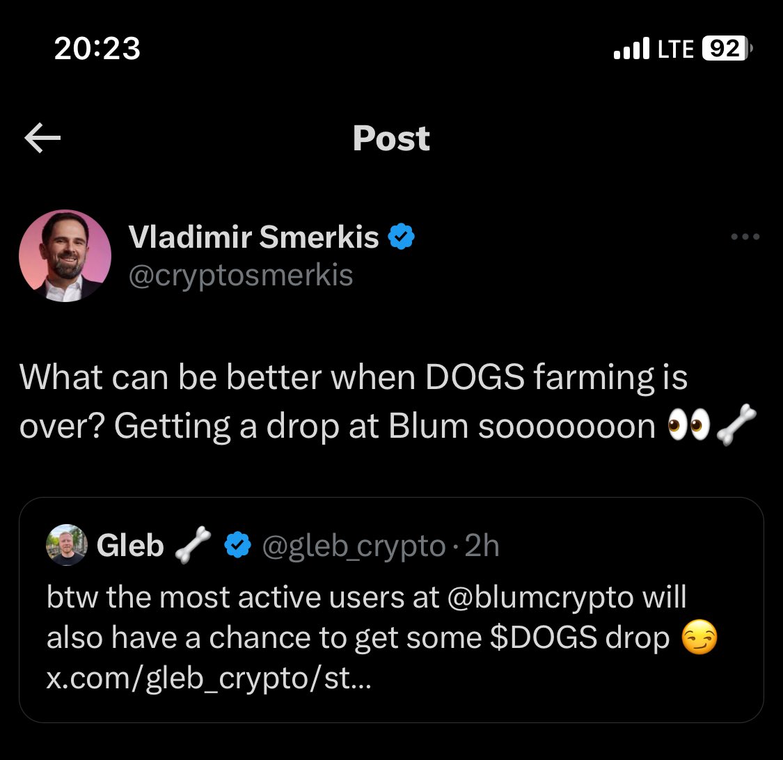 GloryDay24's tweet photo. Important update from Blum CEO

Are you fading #BLUMS?

https://t.co/Iy71zuwW5y https://t.co/bDbvfX00KL