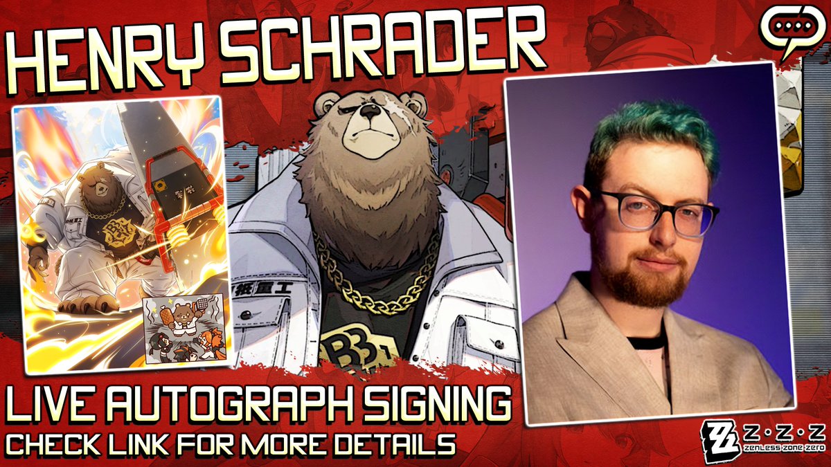 HenrySchraderVO's tweet photo. Now that the details are finalized, I'm excited to announce the first official livestream signing with @StreamilyLive! It will be on my twitch channel, Sep. 21st at 6 PM EST. I'll see you all there!

https://t.co/JLoWtjBPSU

https://t.co/Hormx9Pvui https://t.co/Ju3uHuBg0C
