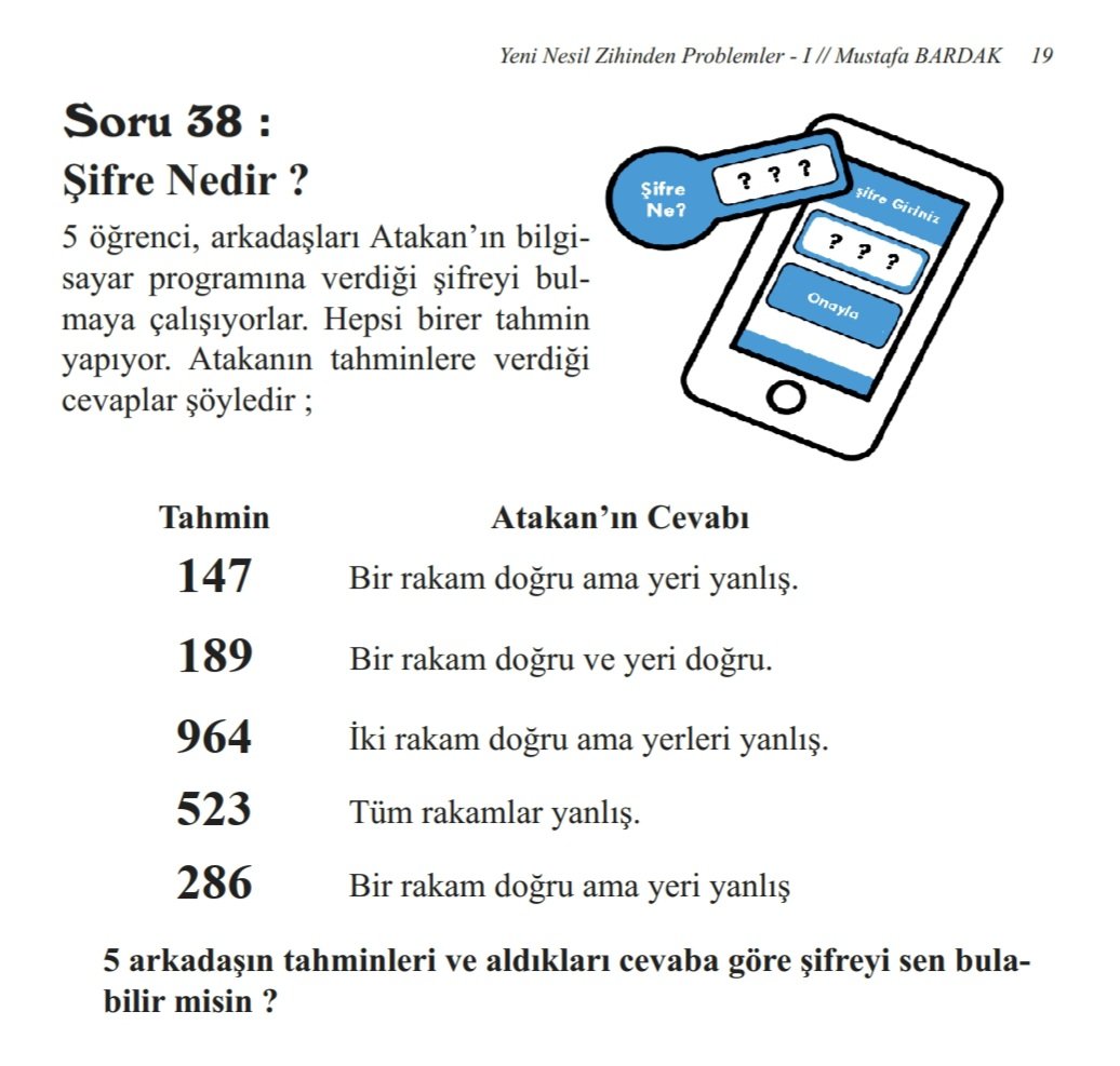 İlk 5 dk da bilen çıkmadı 👋😉 şifre kaç 🤔