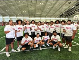 bigwayne56's tweet photo. Late post* Just a few camps I attended this summer. 
#utahutes #universityofutah #utahstate #allpoly #unlv https://t.co/Px3AXdGNnB