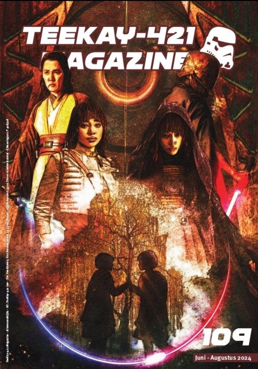 Mathildefrench's tweet image. I was really happy to create this cover for @TeeKay421be magazine #TheAcolyte #StarWars