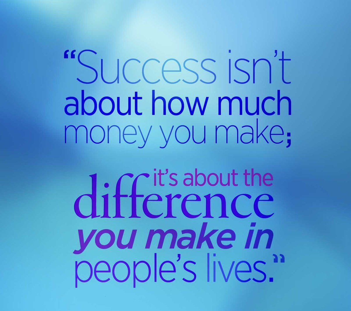 LeadToday's tweet photo. If you think success is just about money then you might be wealthy but you're probably not very happy. https://t.co/yUnxlYdU04