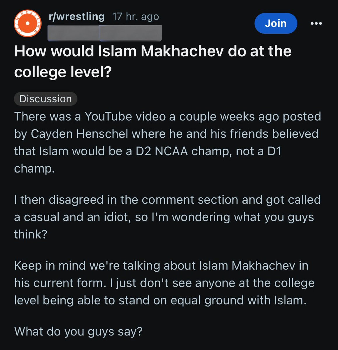 SpinninBackfist's tweet photo. would Islam Makhachev be a D1 Wrestling Champ?? 🤔 https://t.co/jpyQGlNSj9