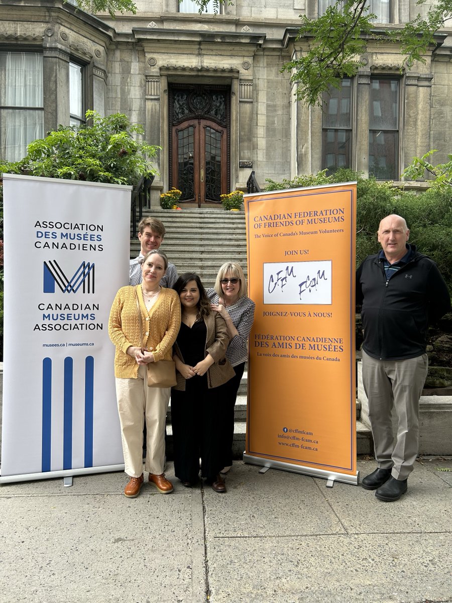 Bonjour Montréal! CMA and CFFM staff are ready to welcome our guests to the Summer Networking Event at the Maison Forget tonight in Montreal.