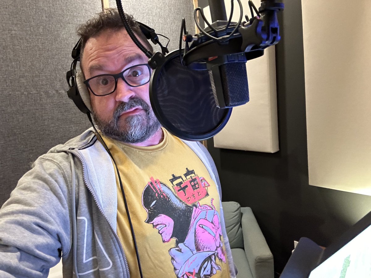 Recorded today…but not for adult swim.