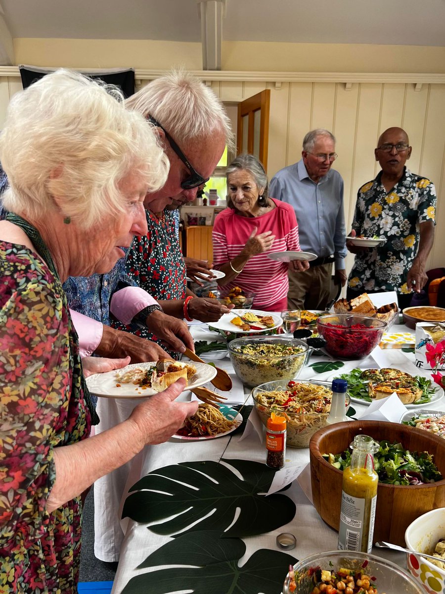 RotaryCantUK's tweet photo. We enjoyed a lovely bring-a-dish summer lunch earlier today at the home of Richard and Cora. We were fortunate to enjoy splendid summer weather as well! More: https://t.co/dX8A9wIJrM
#rotaryfriends #summerlunch #rotaryfriendship #rotarymembers #rotarians #rotary @RotarySE1120 https://t.co/vVvZHdj8QU