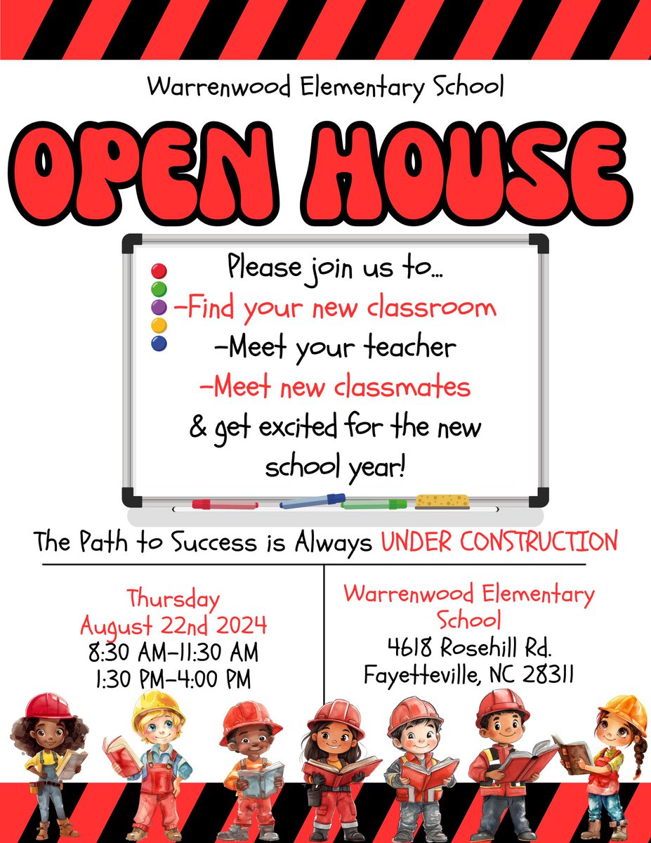 We are Excited to Meet you!