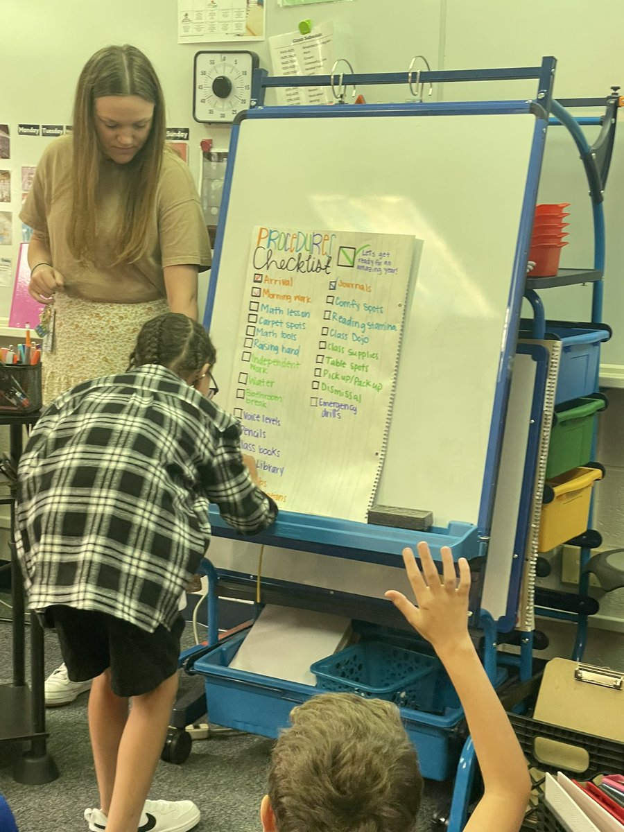 Antoinette Day (@antoinetteday16) on Twitter photo These <a href="/Oakwood_Manor/">Oakwood Manor</a> Owls are starting the year strong with a checklist of procedures. Predictable routines lead to students who feel safe and ready to learn. #NKC1stDay #OWLin These <a href="/Oakwood_Manor/">Oakwood Manor</a> Owls are starting the year strong with a checklist of procedures. Predictable routines lead to students who feel safe and ready to learn. #NKC1stDay #OWLin