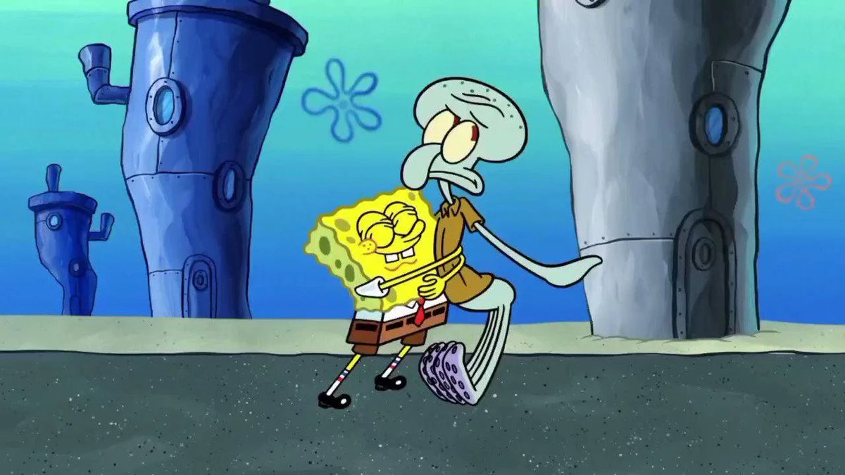 the way spongebob calls squidward \, image size:1200x675