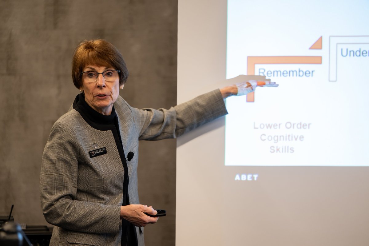 ABETquality's tweet image. Led by ABET Expert Daina Briedis, Ph.D., our virtual Advanced Program Assessment workshop from December 2-4 will ensure your program’s continuous improvement goals are met year after year.
Register now: hubs.la/Q02LYV710
#highered #programassessment #STEM