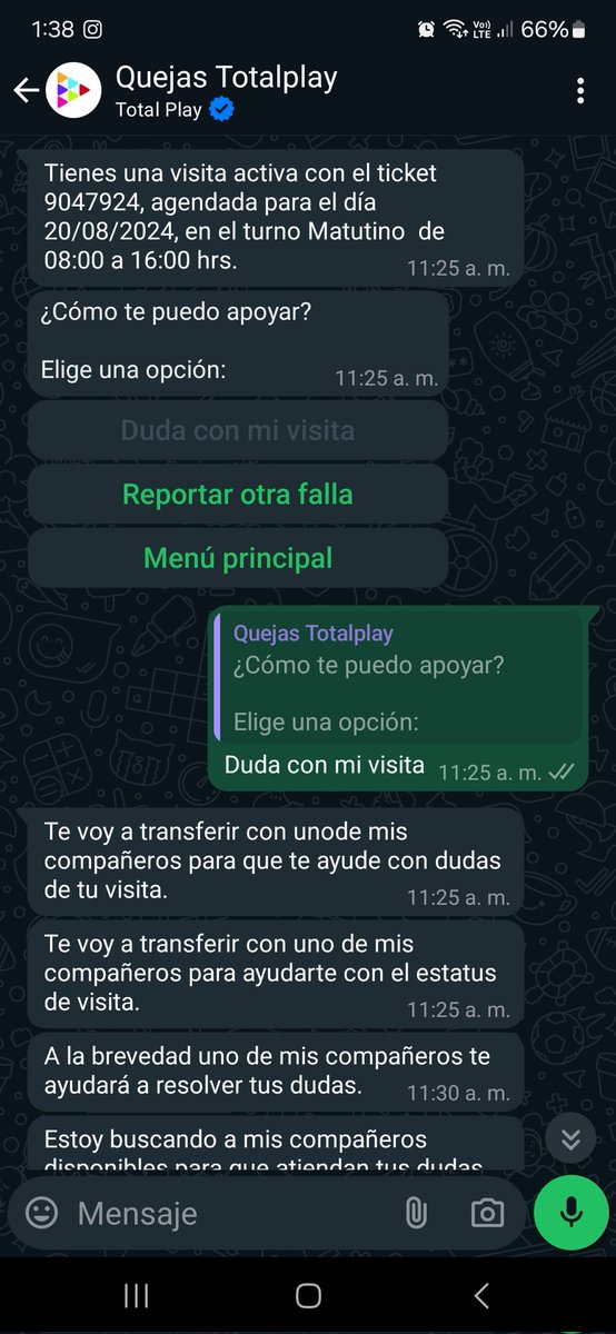 frape_ur's tweet photo. Aquí la prueba del "excelente servicio de totalplay más de 1 hora esperando a que me atiendan y nada, ah y 4 días sin servicio https://t.co/UL3zPf8wSI