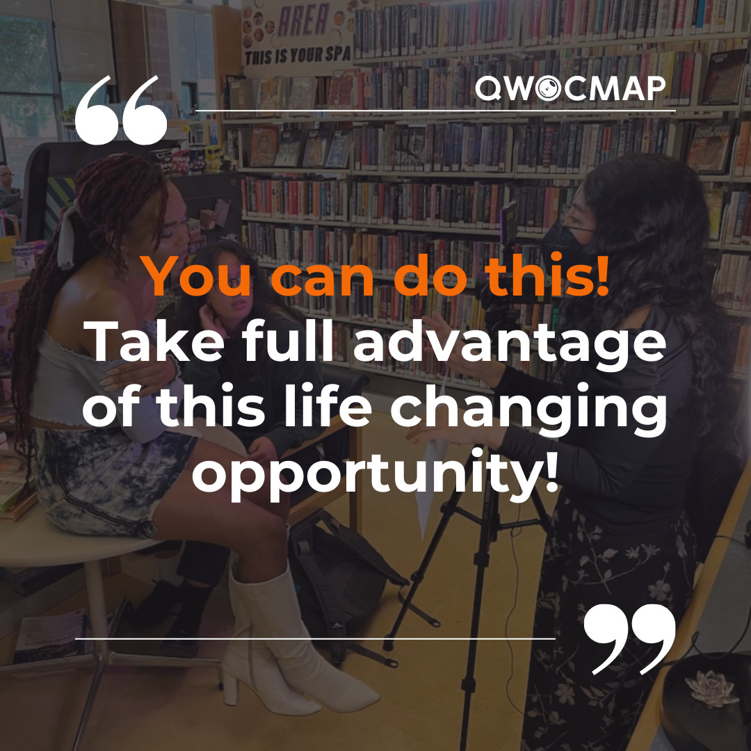 QWOCMAPSF's tweet photo. 2 weeks left to register! Film &amp; Freedom Academy Youth ages 18-24:
- FREE training + gear access
- $500 stipend
- Screen at the Queer Women of Color Film Festival 
- ASL interpretation + wheelchair accessible
- Masks + air filtration + rapid PCR tests

https://t.co/qs9ald2mpe https://t.co/VZo2ViRK4N