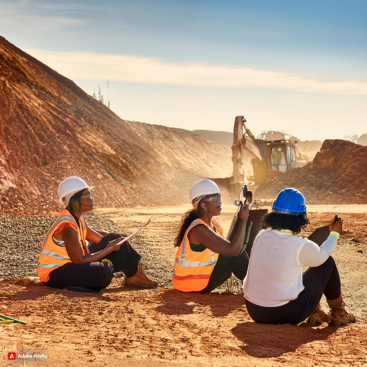 Les femmes dans le secteur minier en Afrique, on en parle ?

Ph : image générée par Adobe Firefly

#staytuned #restezconnectés #AUMediaFellowship
