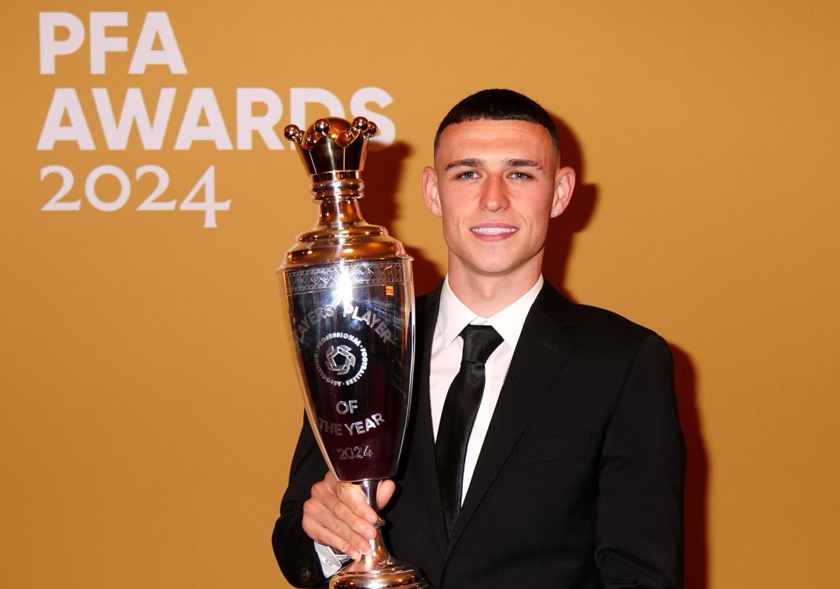 PHIL FODEN. PFA POTY