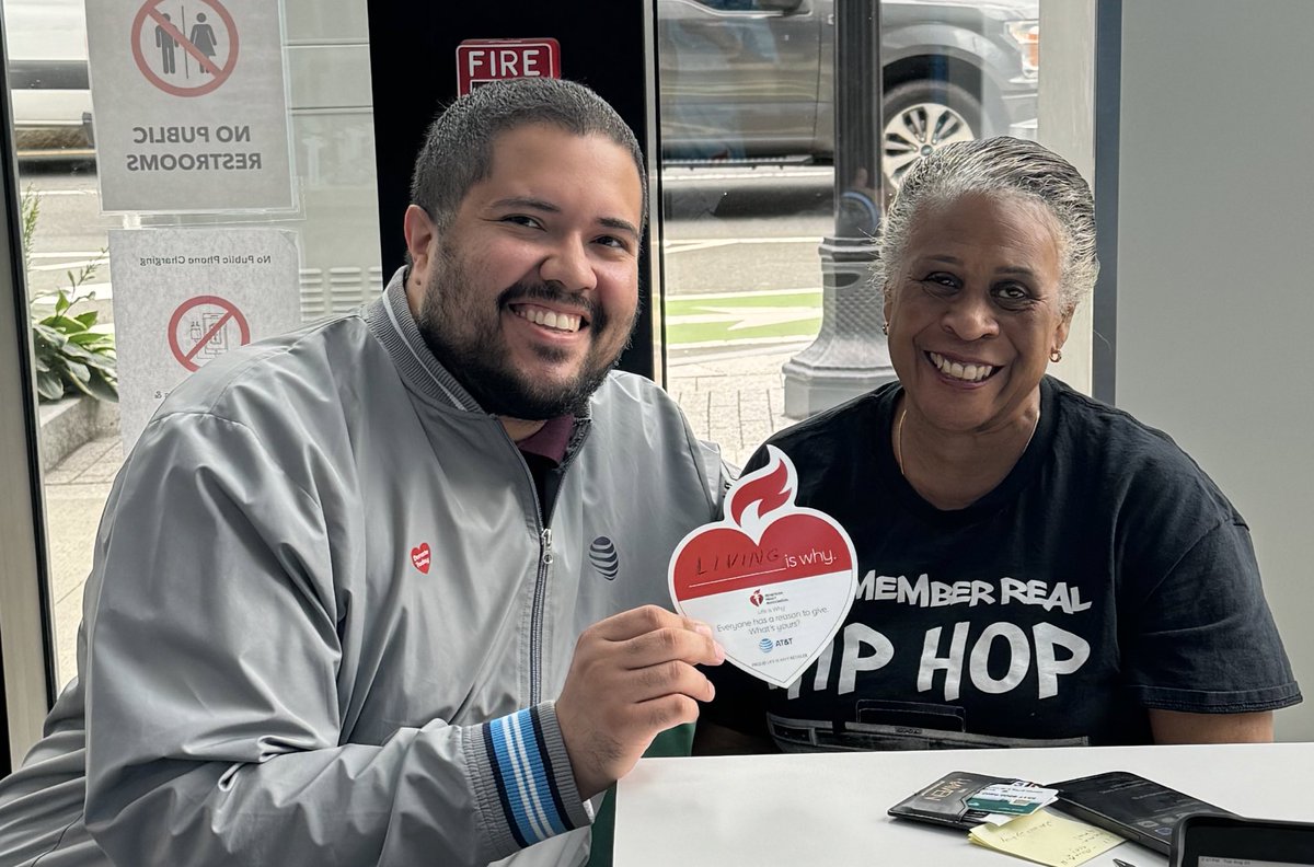 Elisandro (@mobileeli) on Twitter photo "Today, we had the opportunity to ask Caroletta “Why give to #AHA?”, With visible emotion, she replied, 'Living,' after just being discharged from the hospital. We are all truly grateful she is with us!
#Seaport
<a href="/keroninc/">Keron Incarnato</a> 
<a href="/pnixnix/">Peter Nixon</a> 
<a href="/BaezYasmine/">Yasmine Baez</a>
<a href="/TheNEStates/">Northeast States</a>
<a href="/NortheastStates/">tᕼe ᑎoᖇtᕼeᗩᔕt ᔕtᗩteᔕ</a> "Today, we had the opportunity to ask Caroletta “Why give to #AHA?”, With visible emotion, she replied, 'Living,' after just being discharged from the hospital. We are all truly grateful she is with us!
#Seaport
<a href="/keroninc/">Keron Incarnato</a> 
<a href="/pnixnix/">Peter Nixon</a> 
<a href="/BaezYasmine/">Yasmine Baez</a>
<a href="/TheNEStates/">Northeast States</a>
<a href="/NortheastStates/">tᕼe ᑎoᖇtᕼeᗩᔕt ᔕtᗩteᔕ</a>