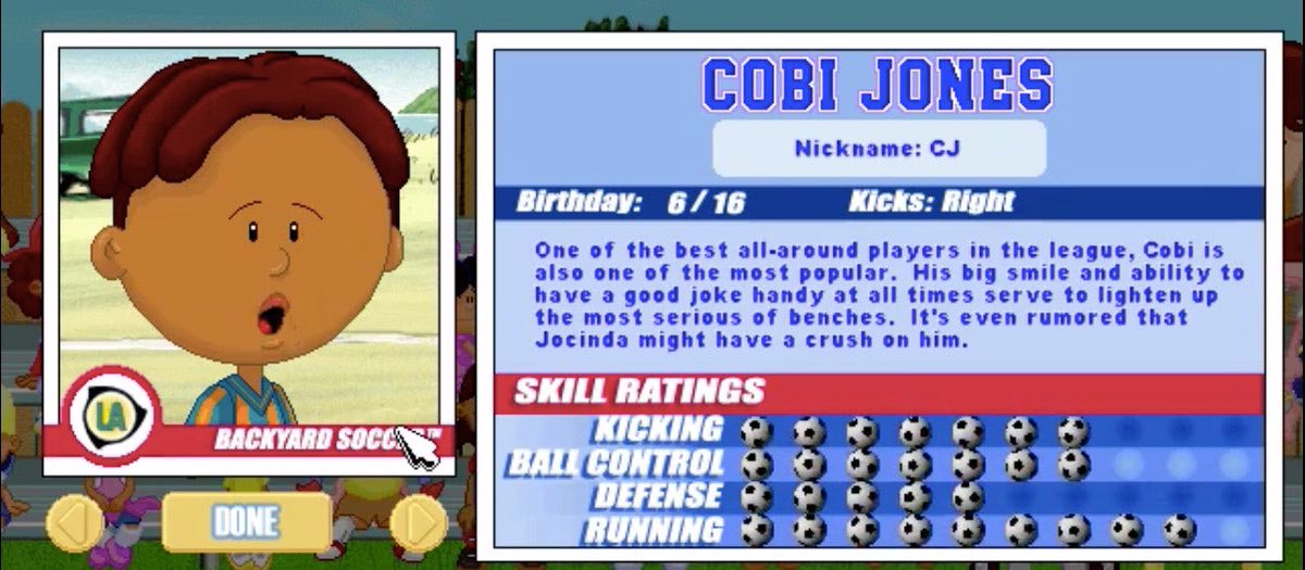 Aroundthegs's tweet photo. Random tweet, but seeing backyard sports come back brings back my childhood. I used to pay all the time with my brother and having different backyard sports games including the soccer edition where Cobi Jones was a playable character! Anyone else having nostalgia? https://t.co/2RSV1N2Dge