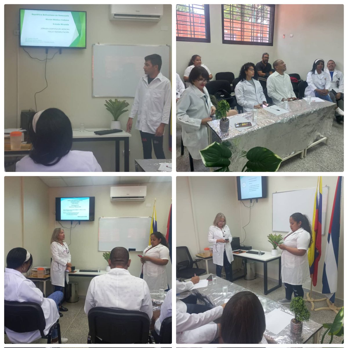 Jornada Científica Medicina Física Y Rehabilitación en el CDI California Sur Estado Miranda #FidelPorSiempre #CubaPorLaVida
#CubaCooopera <a href="/CdiCalifornia/">CDI La California Sur Estado Miranda</a> <a href="/japortalmiranda/">José Angel Portal Miranda</a>
