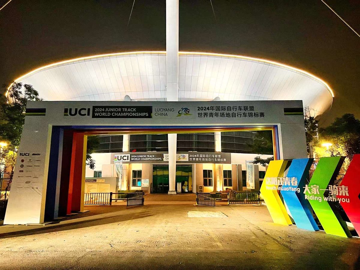 Let the games begin. ⁦<a href="/UCI_Track/">UCI Track Cycling</a>⁩ Junior World Championship get under way i@ two hours with TP qualifying.