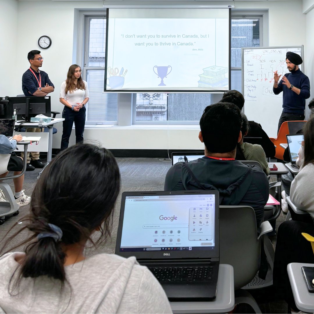 ucanwest's tweet photo. From UAP to MBA: Students Supporting Students
Today, our students who started their journey through the University Access Program share their top tips with our students on excelling in the MBA program.
#UniversityCanadaWest #StudyAtUCW #MyUCW #Vancouver #GoWest https://t.co/tjBCfqsriz