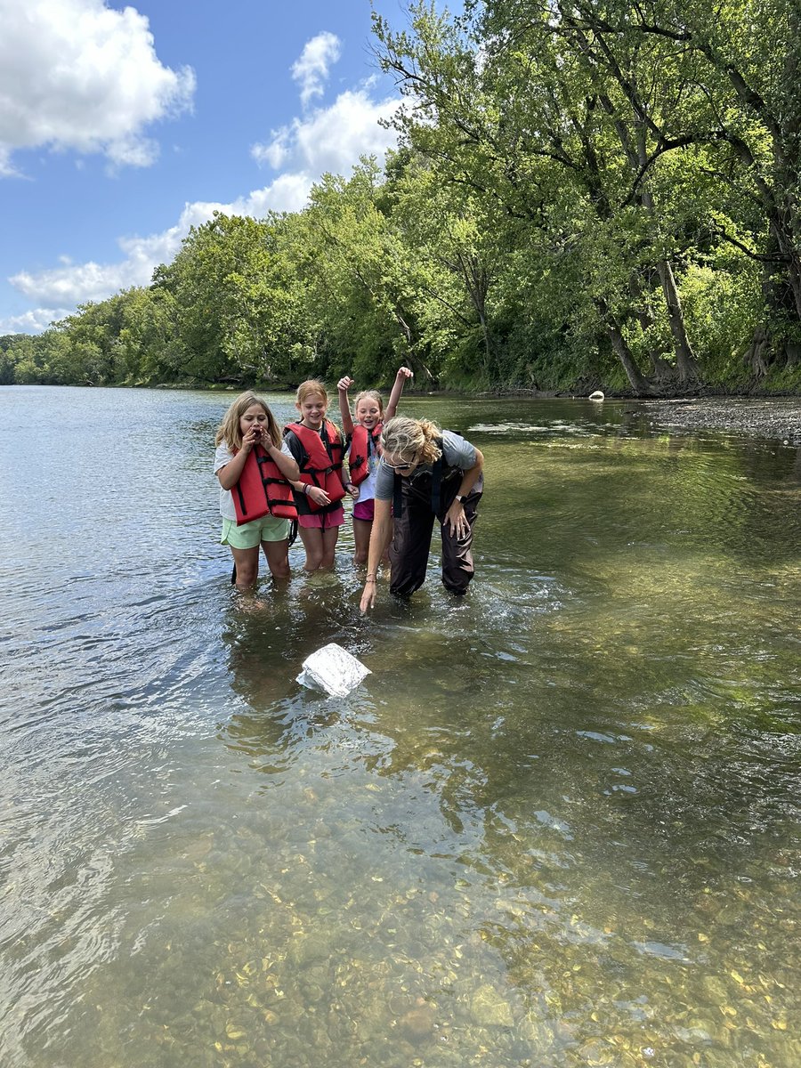 TeamMurch4's tweet image. Here. We. GO! Launched year 7 of #AdventuresOnThePrairie w/ @MrsGriffeyTCE @Renick_Class @HSESchools Grateful for the gift of exploring, creating and igniting  curiosity in such an incredible space @ConnerPrairie ✨🛶