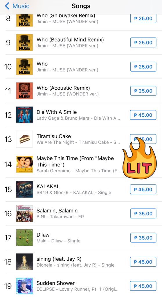 hahahahuhu14's tweet image. Maybe This Time by Sarah Geronimo is charting in iTunes PH and is now on the 14th spot. Higher MTT! Popsters!

#SarahGeroniml #MaybeThisTime