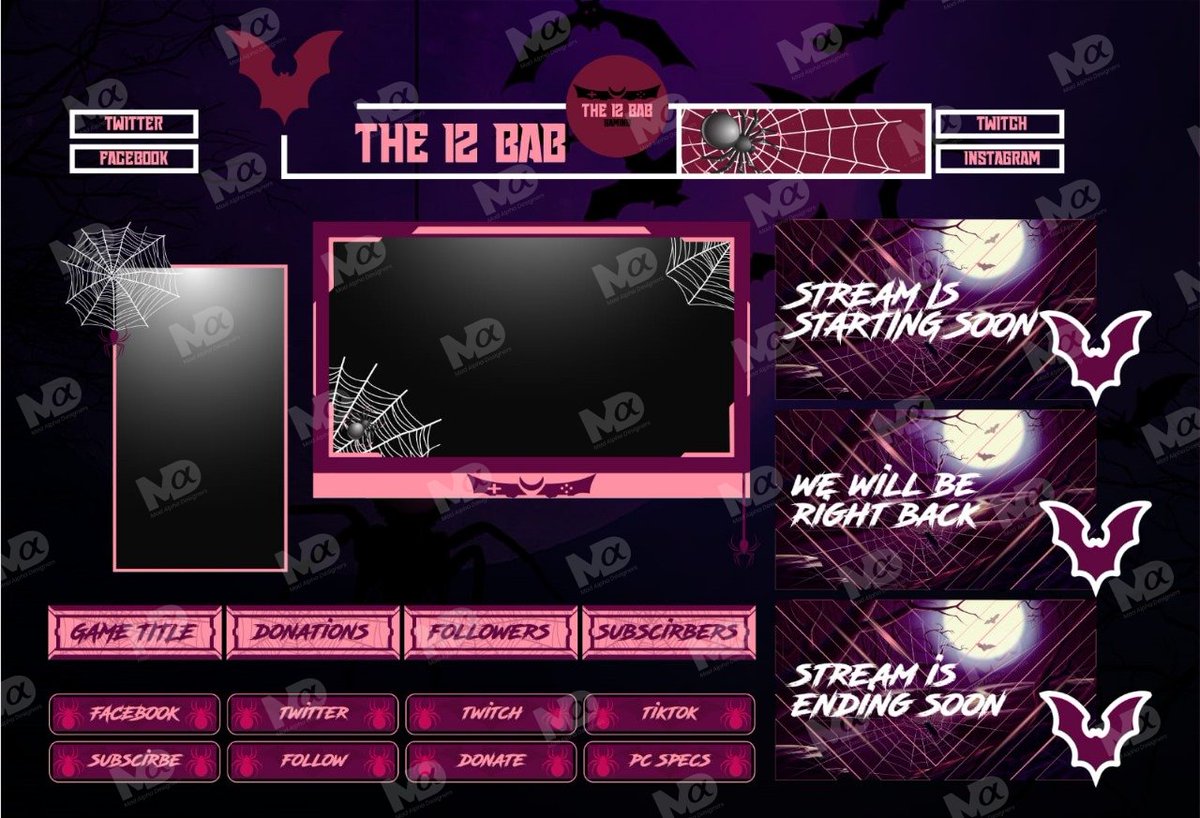 LivTheVampire's tweet photo. Level up your gaming with the a dope overlay! 🔥 💀 🔥

#graphic #designers #brand #vector #Illustrator #who #do #custom #animated #art #need #design #illustration #cartoon #character #YouTube #Channel #looking #commissions #open #artist #header https://t.co/iJ9vFxCPOe