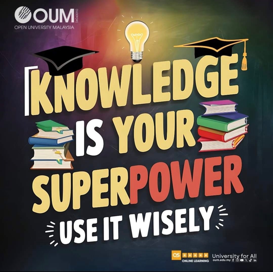 kl_oum's tweet image. #universityforall
#openuniversitymalaysia
#lifelonglearning