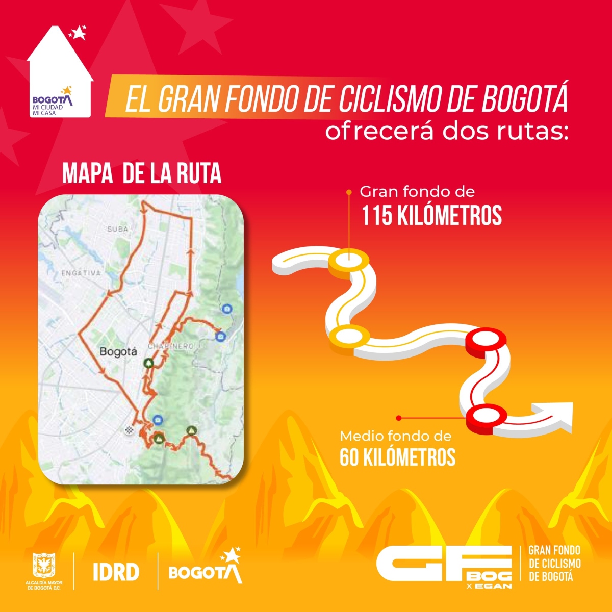 #GranFondoBogotá2024 | 🇨🇴 🚴🏻‍♀️🏆🚴 🟡🔴 La Alcaldía de Bogotá y Egan Bernal presentaron un nuevo Gran Fondo de Ciclismo para la capital🚴🚴🏻‍♀️🏆🇨🇴🔥👏

#ElPortalDelCiclismo #BogotáMiCiudadMiCasa #GranFondoBogotá #IDRD <a href="/Bogota/">Alcaldía de Bogotá</a> <a href="/IDRD/">🟨🟥Recreación y Deporte</a> <a href="/Eganbernal/">Egan Arley Bernal</a> <a href="/danielgarciacg/">Daniel García Cañón</a>

revistamundociclistico.com/2024/la-alcald…