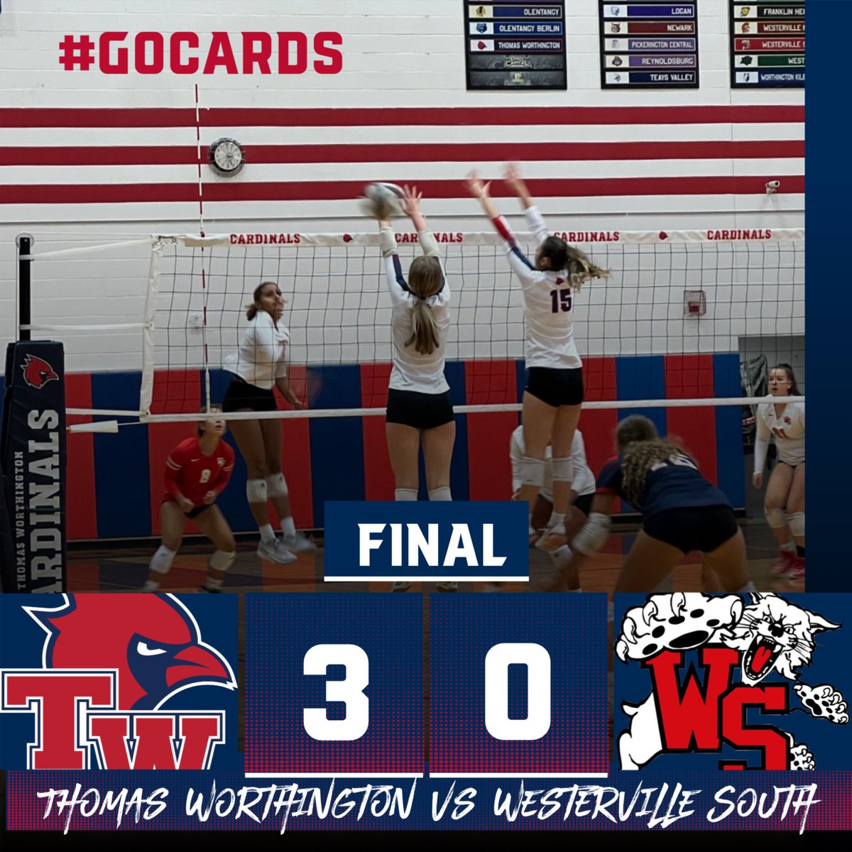 TWHSAthletics's tweet photo. #GoCards @twhsgirlsvb @CraziesCardinal https://t.co/IGR6p9BHFX