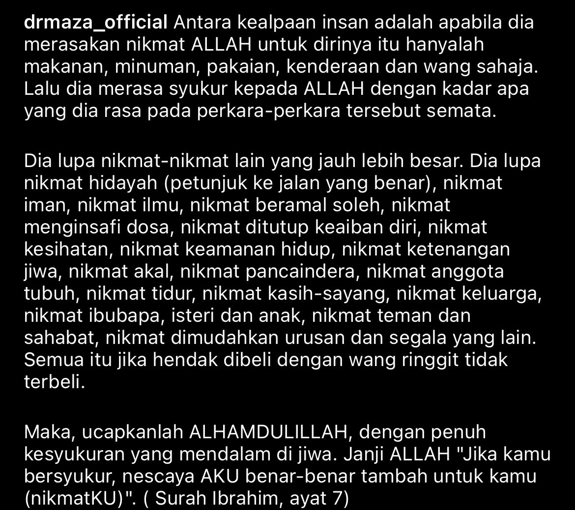 twt_bajet's tweet photo. Antara nikmat yang kita tak sedar https://t.co/6ED54ykcoM
