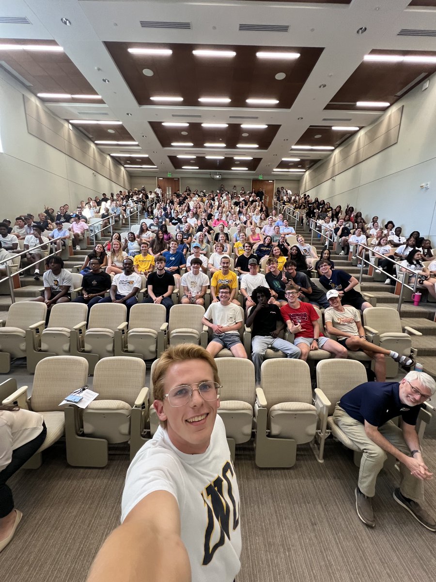 UNCG Athletics (@uncgspartans) on Twitter photo This evening all our student-athletes came together and heard from <a href="/BrianMackin_AD/">Brian Mackin</a>, <a href="/UNCGChancellor/">Chancellor Gilliam</a>, FAR Jeremy Bray, <a href="/UNCGDOS/">UNCG DeanofStudents</a>, and <a href="/SpartanSAAC/">UNCG SAAC</a> president Mason Rudel to kick off the 2024-25 school year! #letsgoG This evening all our student-athletes came together and heard from <a href="/BrianMackin_AD/">Brian Mackin</a>, <a href="/UNCGChancellor/">Chancellor Gilliam</a>, FAR Jeremy Bray, <a href="/UNCGDOS/">UNCG DeanofStudents</a>, and <a href="/SpartanSAAC/">UNCG SAAC</a> president Mason Rudel to kick off the 2024-25 school year! #letsgoG