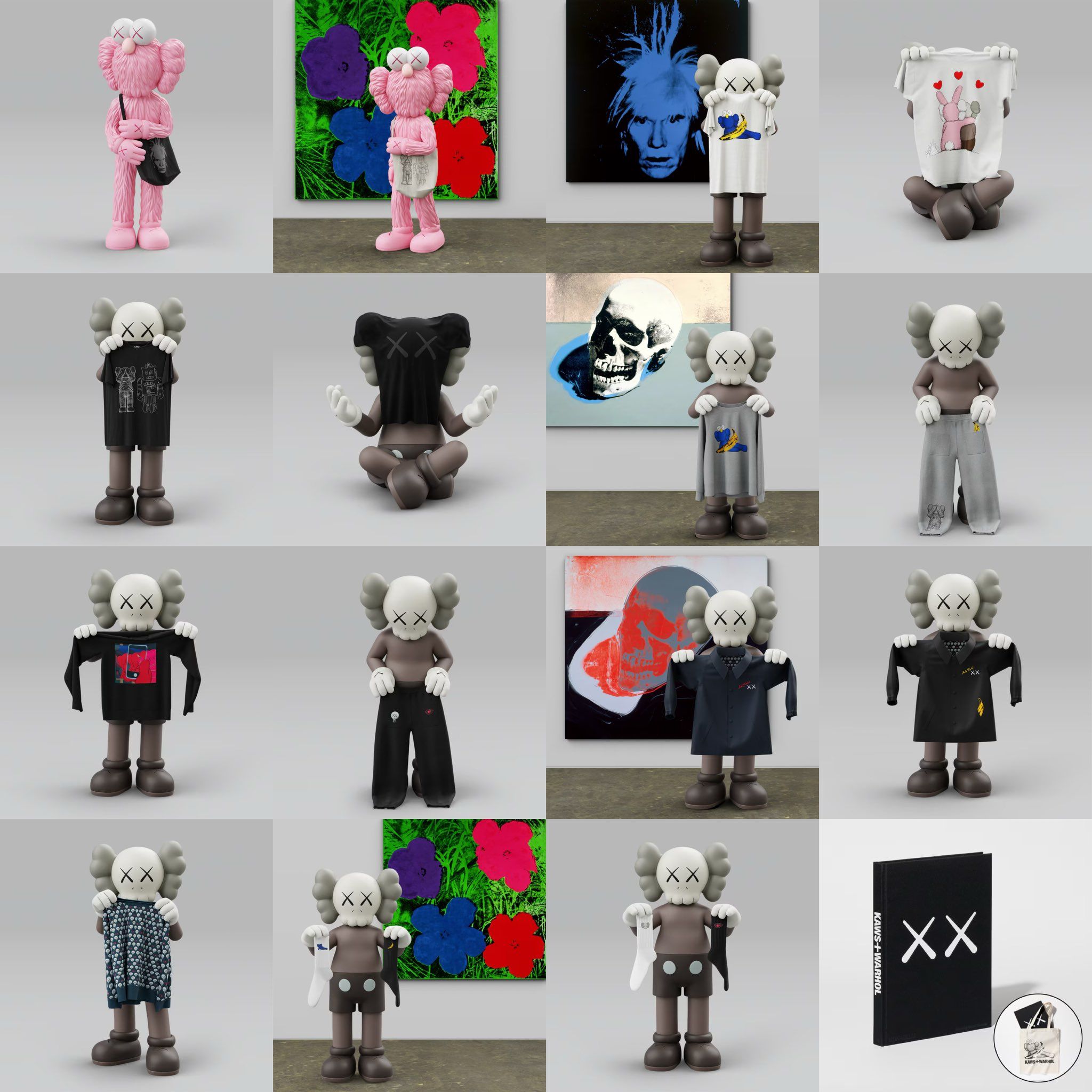 アンディウォーホル フィギュアセット 【公式通販】