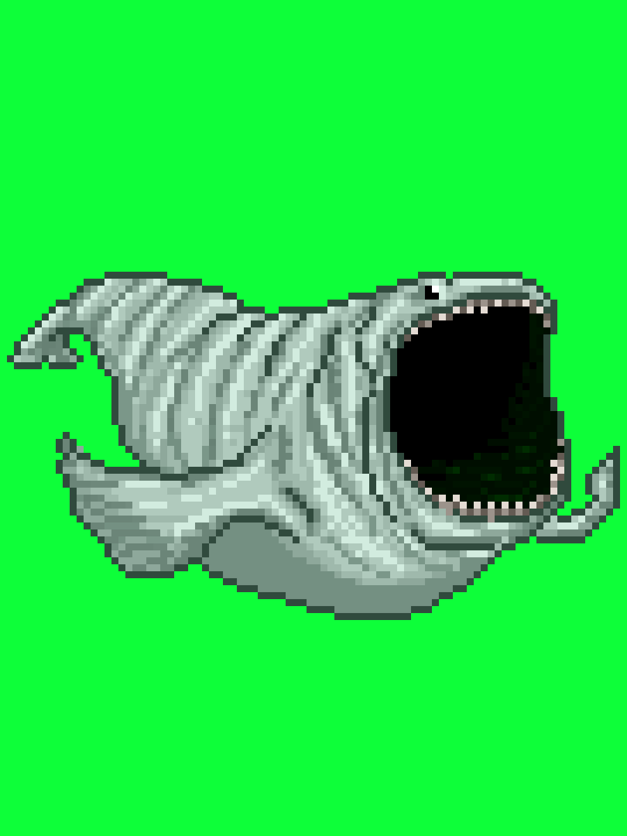 Gesura505art's tweet photo. The Bloop
#digitalart #fanart #pixelart #MUGEN #sprite #kaiju #thebloop #criptids https://t.co/2X85wYr8dX