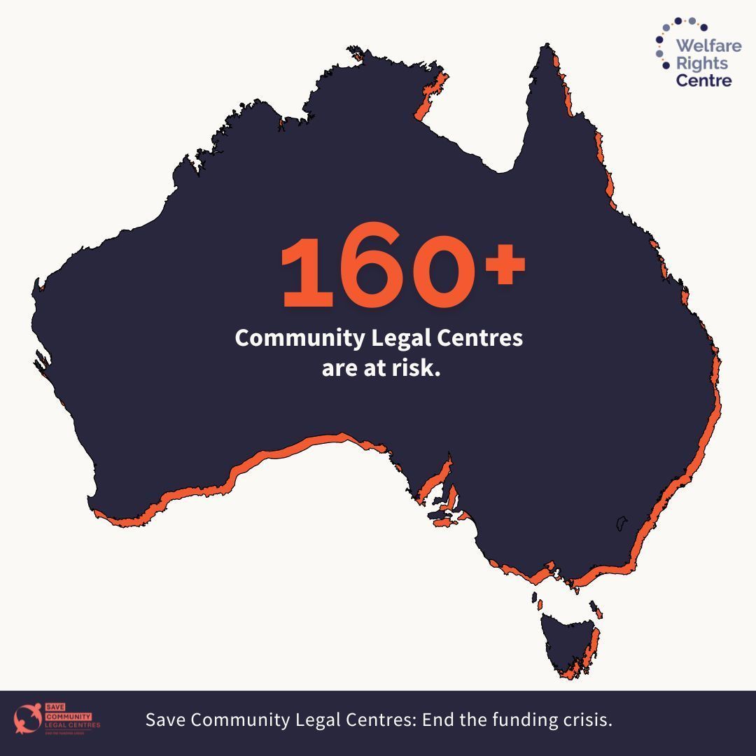Today our CEO Katherine Boyle joined <a href="/CLCsAustralia/">Community Legal Centres Australia</a> to launch: Save Community Legal Centres: End the funding crisis. We call on governments to step up! 🆘 Take action for #CLCs thru the link in bio 🔗 #SaveCommunityLegalCentres #CommunityLaw #Centrelink <a href="/JEChalmers/">Jim Chalmers MP</a> <a href="/SenKatyG/">Katy Gallagher</a>