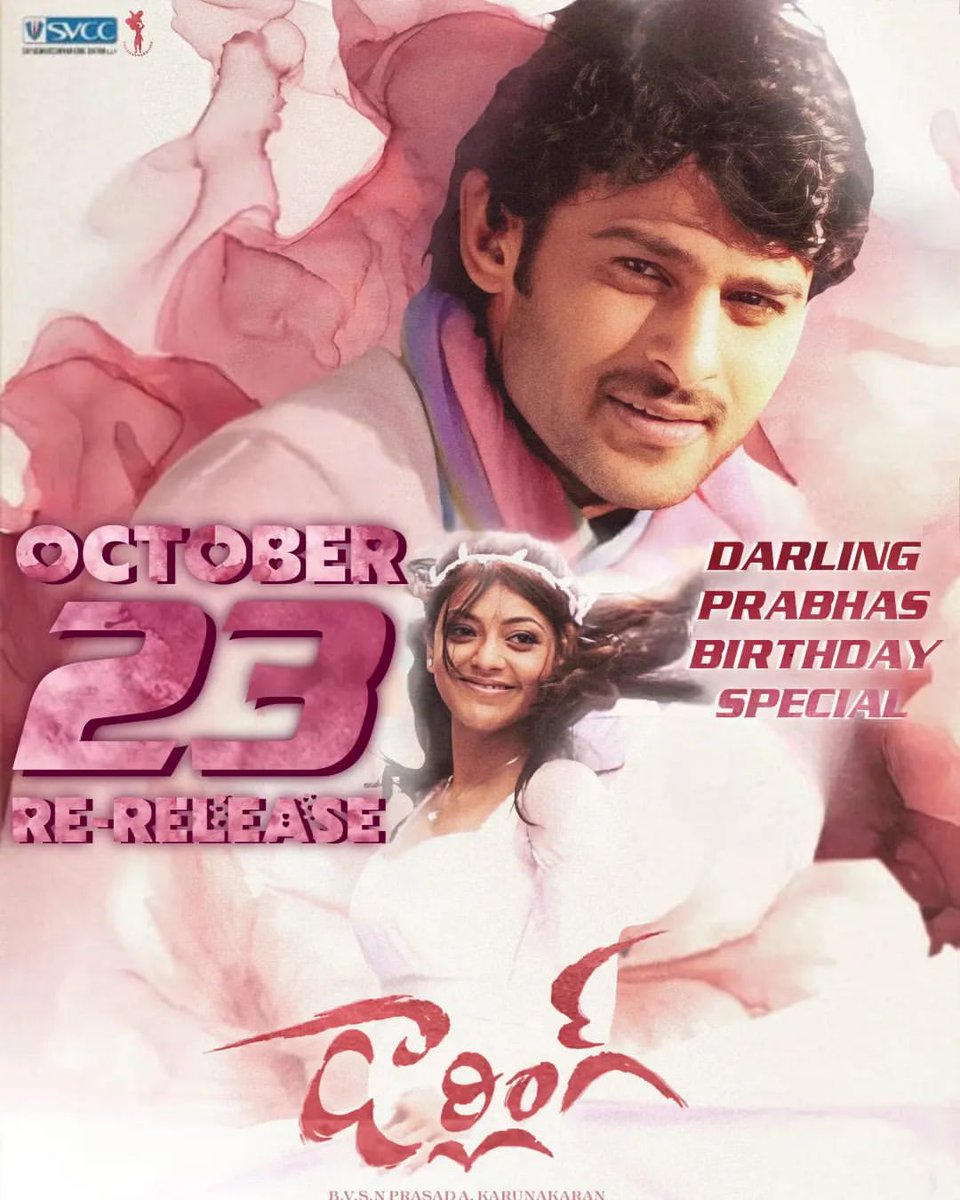 Multiplex312's tweet photo. #DarlingOnOct23rd #KajalAggarwal #prabas https://t.co/DeFHHNAdQM