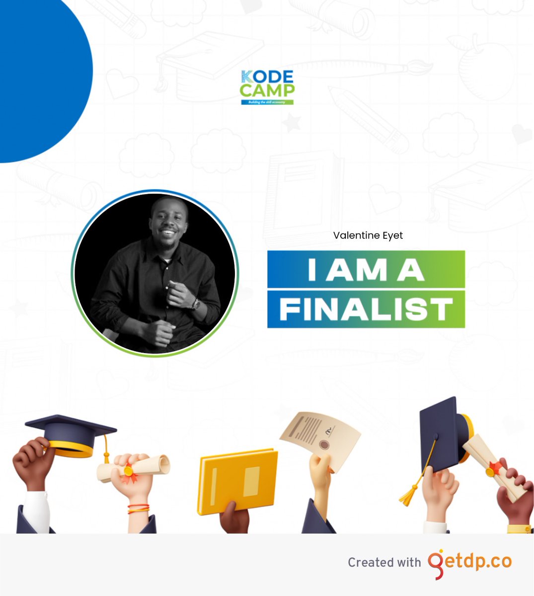 Tinorebirth's tweet photo. @kode_camp
#KodeCampFinalist
#KodeCampBootCamp
#TechJourney
#BuildingTheSkillEconomy https://t.co/6l1fASOPv8