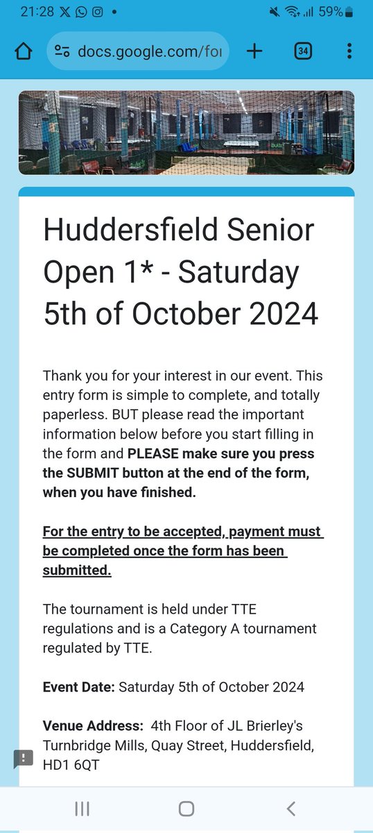 Huddersfield Senior TT ranking event limited places still available.<a href="/AckworthFor/">Ackworth Table Tennis</a> <a href="/KeighleyTT/">Table Tennis Centre</a> <a href="/halifaxTTC/">Halifax TTC</a> <a href="/bradford_TT/">bradfordTT</a> <a href="/HaltonTTC/">Halton TTC</a> <a href="/em_ttc/">East Manchester TTC</a> <a href="/OldhamTTClub/">OldhamTableTennis_C</a> <a href="/Nottinghamttc/">Nottingham Table Tennis Club</a> <a href="/BarnsleyTTC/">Barnsley Table Tennis Club</a> <a href="/PudseyTTC/">PudseyTTC</a> <a href="/granthamTT/">granthamTT</a> @EdLynnTT