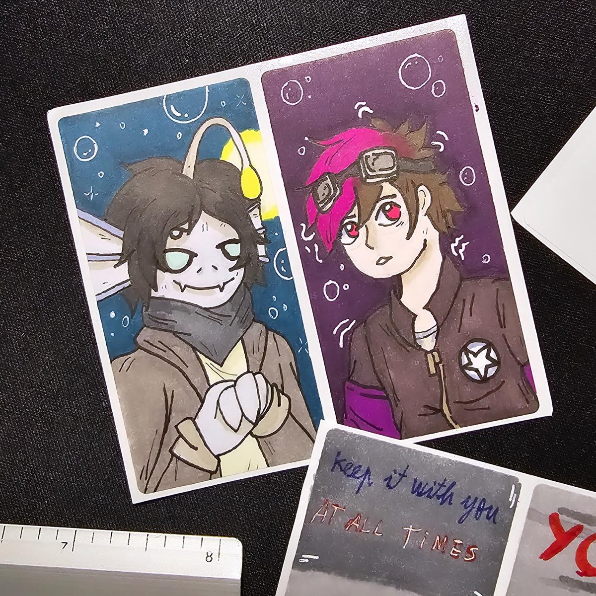Alexworld_art's tweet photo. Pressure handmade stickers
.
I have played the game multiple times already. It is really fun, albeit a bit frustrating at times.
.
Fish π
.
.
π·π·π·
#stickers
#drawing
#sebastiansolace
#pressure
#pressureroblox
#roblox
#youareexpendable https://t.co/WCe3iaYPvB