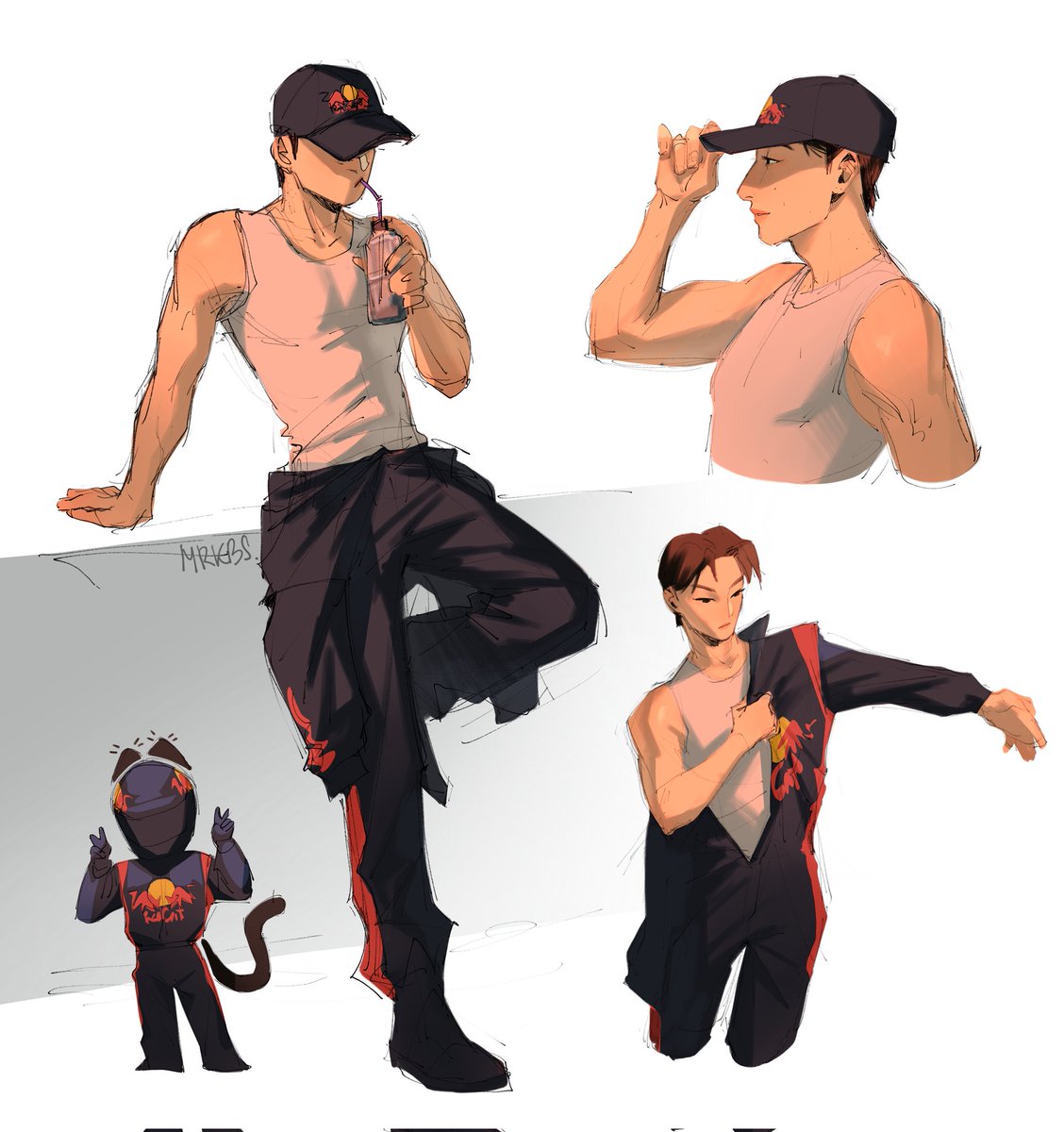 san f1 sketches #ateezfanart #san