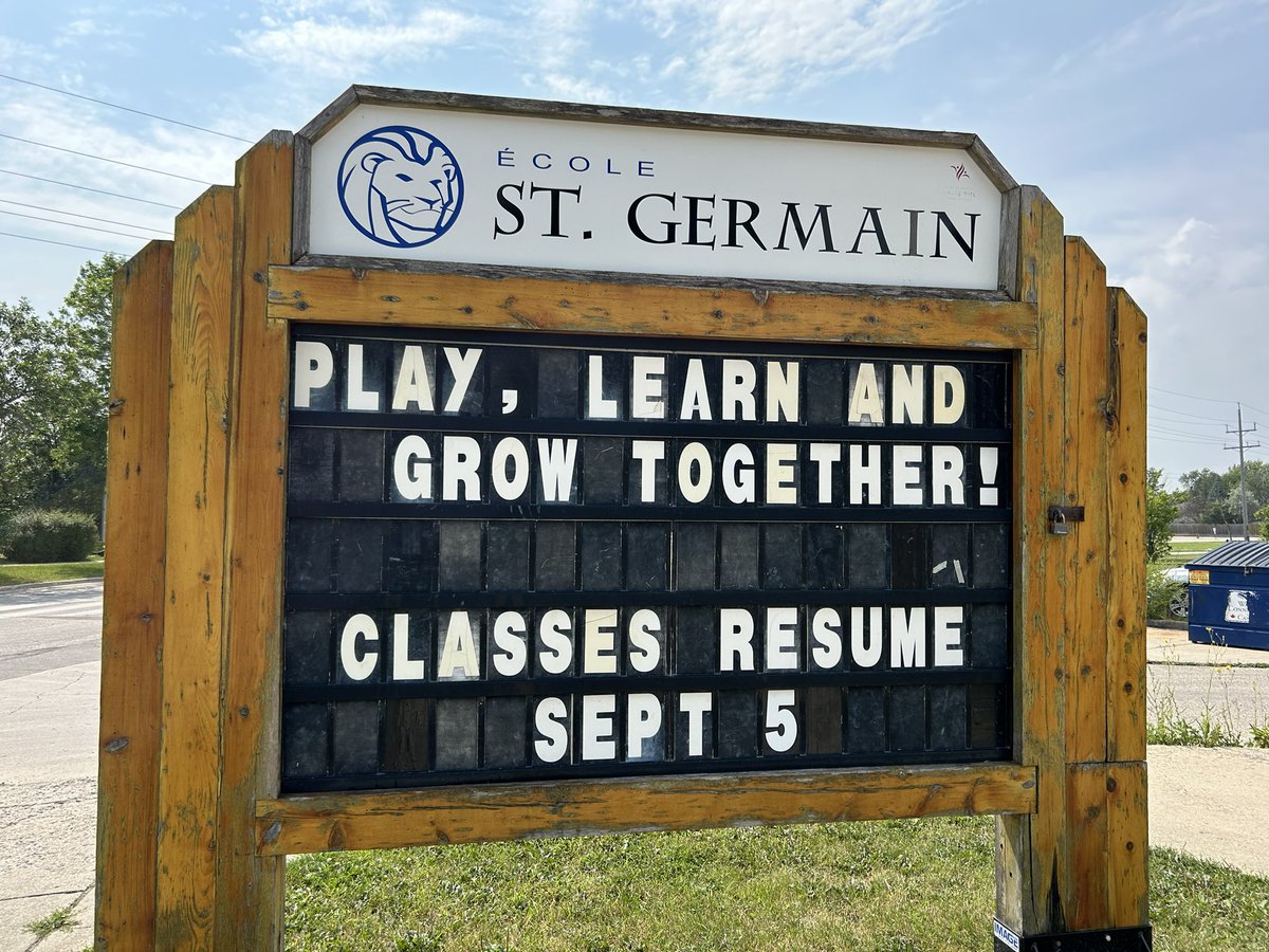 École St. Germain tweet media
