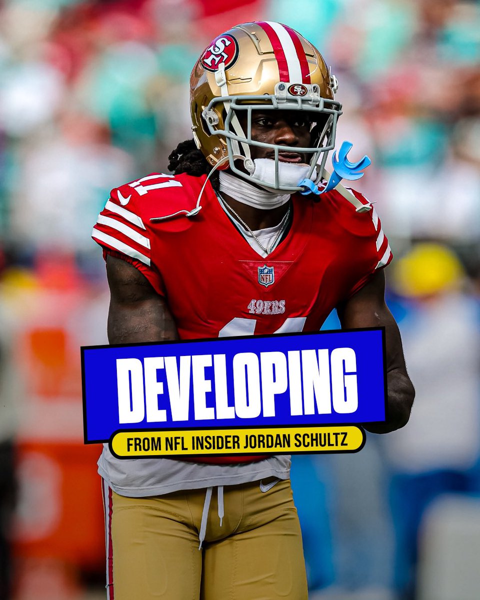 Schultz_Report's tweet image. Sources: The #49ers and WR Brandon Aiyuk had another meeting yesterday and talks continue to progress on a long-term contract extension. There has been movement on a deal, but there are some minor details that still need to be ironed out with ownership approval.