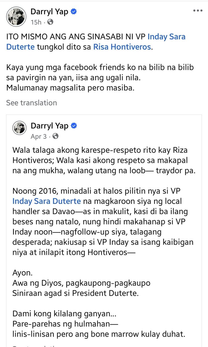 dadayzee's tweet photo. @risahontiveros @indaysara Sharing this post from DY. Di naman nya sinabing #userfriendly #dualsim #mangoColored ang fon ni madam risa. Ako lang maysabi nun https://t.co/EDSVKC0Ein