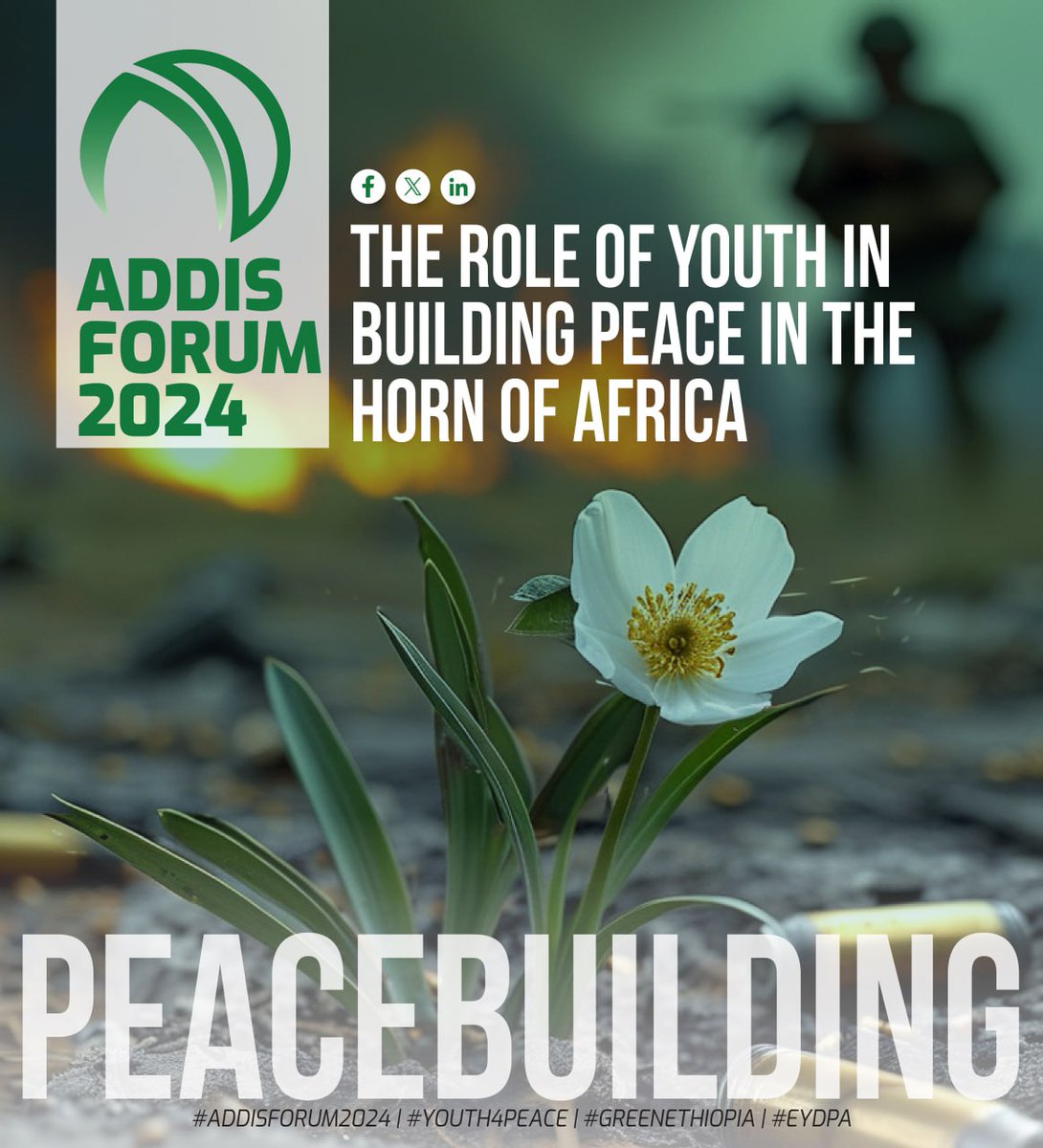 EphremSeyfu's tweet photo. 2/ At the Addis Forum, we empower youth to lead in shaping a peaceful future. By uniting efforts, we can strengthen communities and drive lasting change for generations. #AddisForum2024 #EYDPA
@youthforsdg2030 @RTigrai2023 https://t.co/ag9p7Alg5W